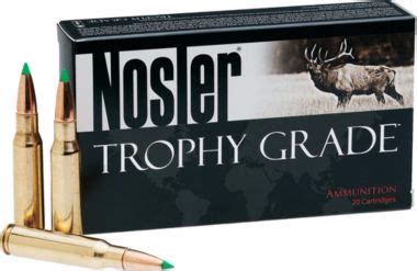 Nosler Trophy Grade Rifle Ammunition Gunwinner