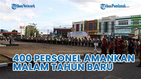 Polres Sanggau Kerahkan Personel Amankan Malam Pergantian Tahun