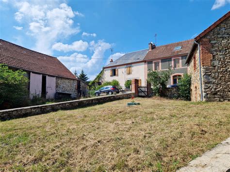 Maison à vendre en Limousin Creuse Maison de campagne mitoyenne près