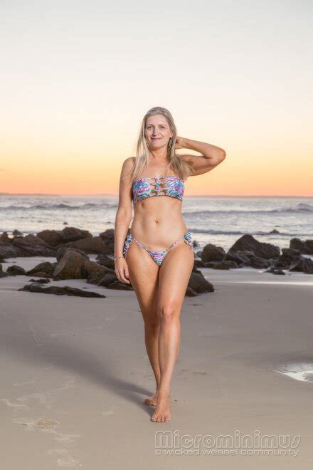 Bikini Model Kmk AI Enhanced A Perfect Day 0018 Topaz Faceai Enhance 4x Porn Pic