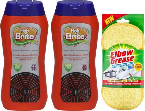 Hob Brite Hob Cleaner Cream 2X 250 Ml Original Ceramic Electric