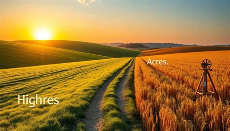 hectares  acres easy conversion calculator civil conversion tools