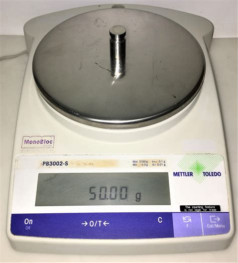 Calibrate Mettler Toledo Top Loading Balances Pb Pb Off