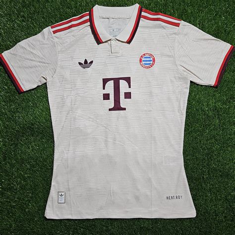 Bayern Munich Third Jersey Bayern Munich Off White Jersey