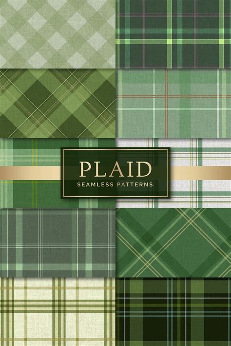 Green plaid seamless patterned background | Premium Vector - rawpixel