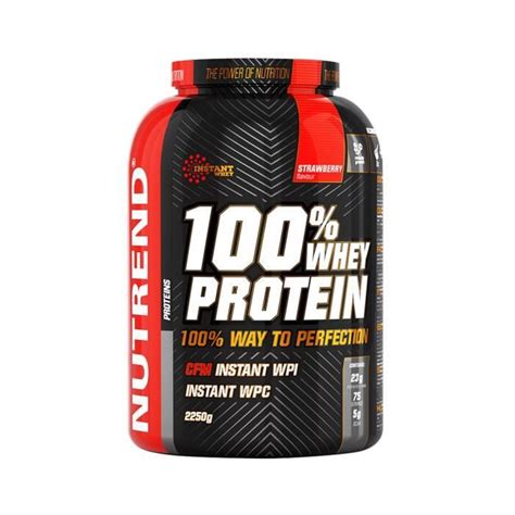 Nutrend 100 Whey Protein 2250 G Vanille Cdiscount Sport