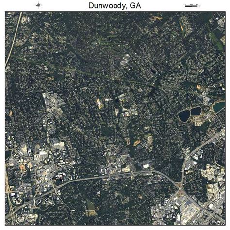 Aerial Photography Map of Dunwoody, GA Georgia