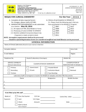 Eqas Chemistry Application Form Fill And Sign