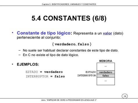 Variables Expresiones Y Constantes