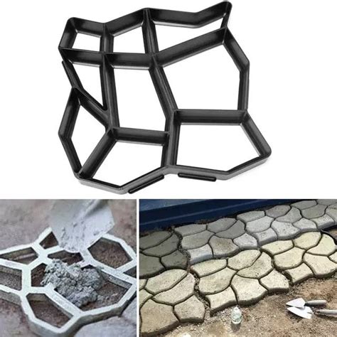 DIY Path Maker Molde Cemento Ladrillo Moldes Piedra Camino Herramientas