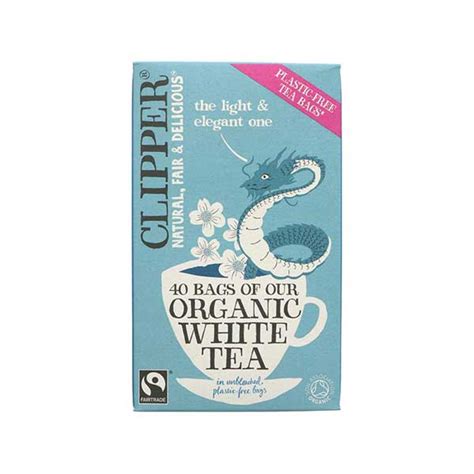 Clipper Organic White Tea 40 Bags