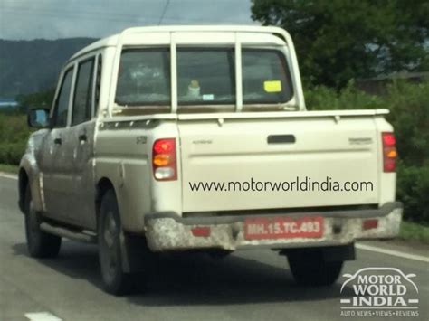 2016 Mahindra Scorpio Getaway Pick-up spotted | Team-BHP