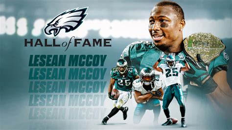 Eagles announce LeSean McCoy will be inducted into the team’s Hall of Fame