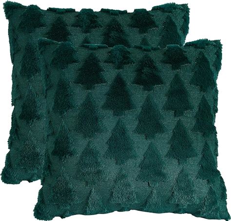 Amazon Tosleo Christmas Throw Pillow Covers X Inch Set Of