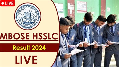 MBOSE HSSLC Class 12 Result 2024 OUT Meghalaya Board Result 2024