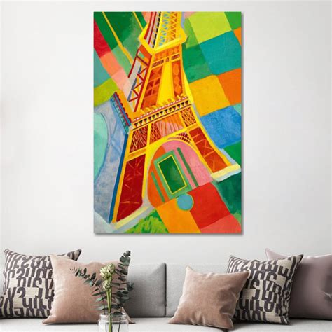 Ebern Designs Tour Eiffel Tower By Robert Delaunay Wrapped Canvas