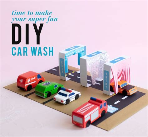 Make our fun DIY Car Wash & use our Aussie Mini Vehicles! 🚔 | Diy car ...