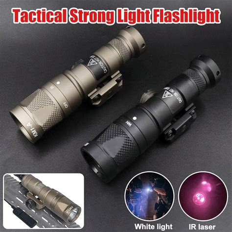 SOTAC M300V IR Mini Scout Tactical Light LED Flashlight White Infrared