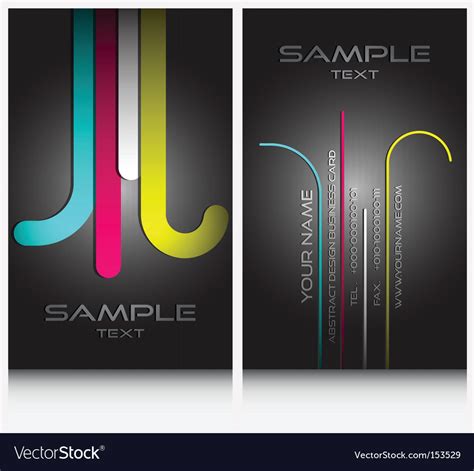 Business cards Royalty Free Vector Image - VectorStock