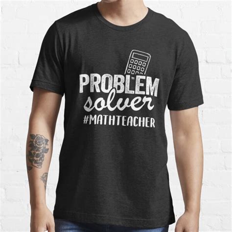 Problem Solver Pi Day School Funny Math Teacher T Shirt For Sale By