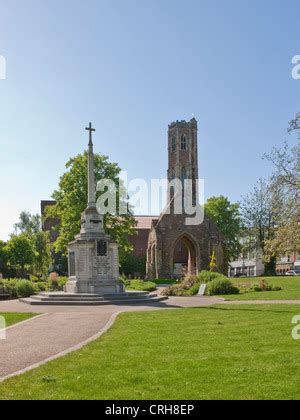 Greyfriars Tower Tower Gardens King S Lynn And Also The War Memorial