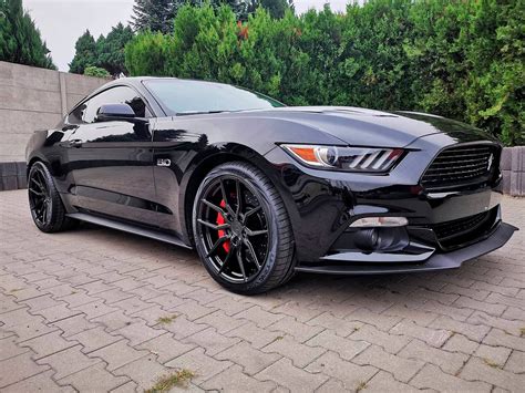 Ford Mustang GT S550 Black Aodhan AFF1 Wheel Front