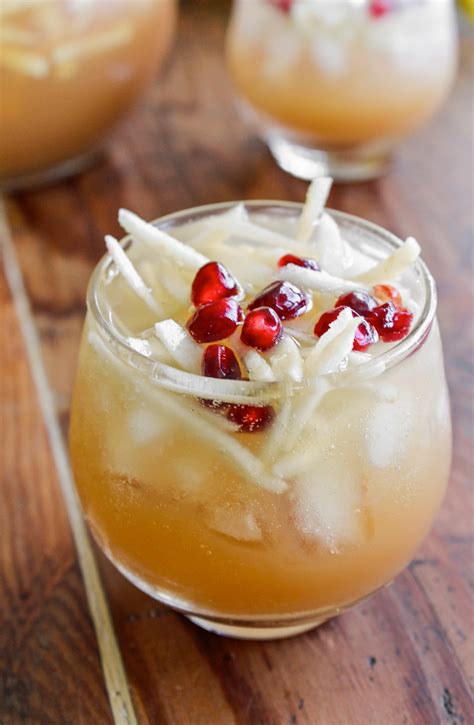 Pitcher Cocktail Recipe Sparkling Apple Cider Sangria Kitchn