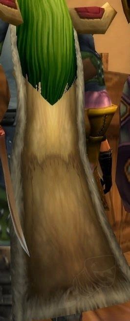 Yeti Fur Cloak Item Classic World Of Warcraft