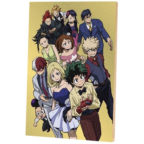 Quadro Mdf Decorativo Anime Boku No Hero All Might Geek Submarino