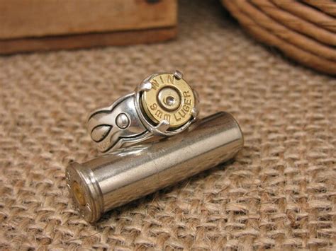 Bullet Casing Jewelry Sterling Silver Southwest by thekeyofa