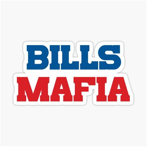 "BILLS MAFIA - Buffalo AFC Champions Essential Bills Mafia Color ...