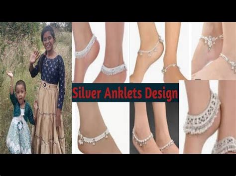 Trending Silver Anklets Design For Daily Wear Silver Payal Design