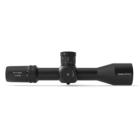 Arken Optics SH4 4-16X50 GEN2 FFP MIL VPR Illuminated Reticle with Zero ...