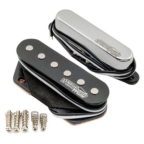 Wilkinson M Wov Vintage Alnico Single Coil Pickups Set For Telecaster