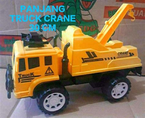 MAINAN TRUCK CRANE KONTRUKSI DEREK / MAINAN MOBIL KONTRUKSI DEREK ...