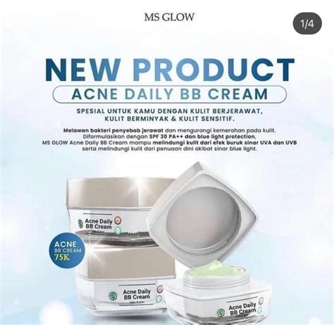 Acne Daily BB Cream Ms Glow Lazada Indonesia