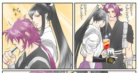 刀剣乱舞 ふわふわの寝ぐせ しとりぬのマンガ 蜻蛉切 太郎太刀 とんたろ Pixiv