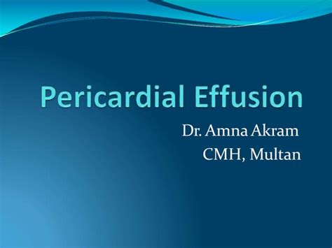 Pericardialeffusion 170104155825 Pptx