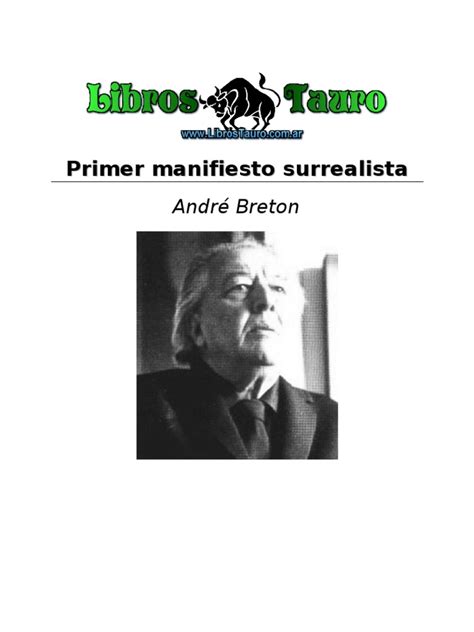 Bretón André Primer Manifiesto Surrealista Pdf