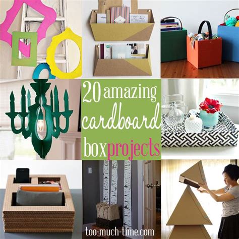 20 amazing cardboard box ideas – Artofit