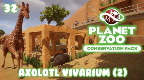 Planet Zoo • Conservation Pack • 32 Axolotl Vivarium 2 Youtube