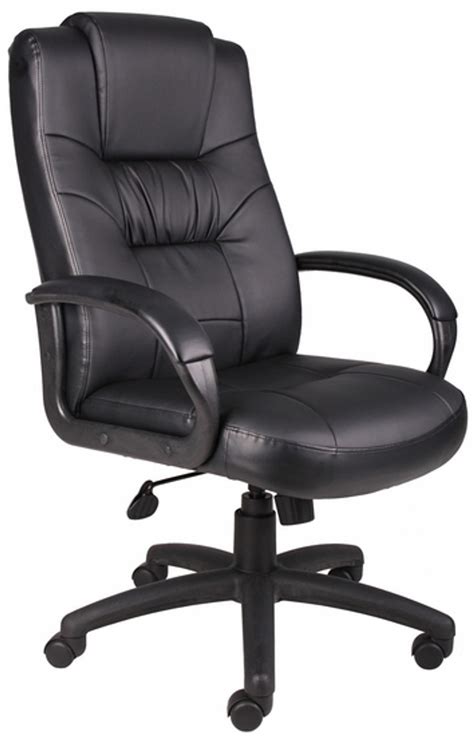 Lumbar Support Leather Office Chair [B7501]