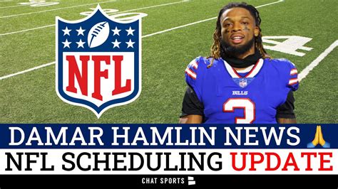 Nfl News Damar Hamlin Update Reaction From Players Teams Nfl