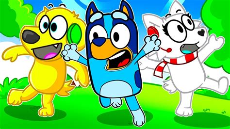 TYLER AND SNOWI Joined the BLUEY show! - YouTube