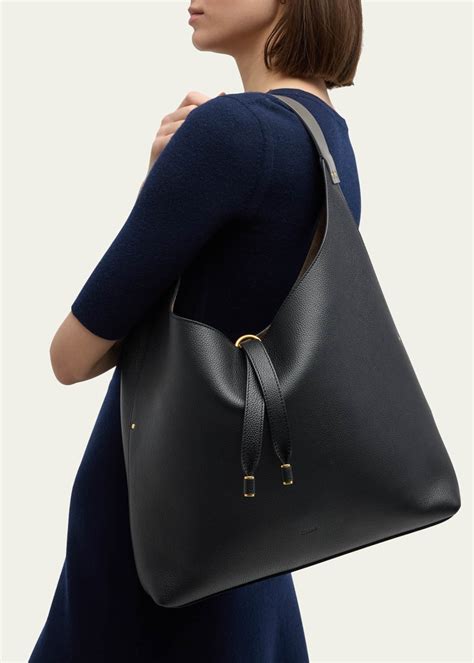 Chloe Marcie Hobo Bag In Grained Leather Bergdorf Goodman