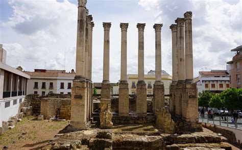 Roman Temple of Córdoba - Cordoba - In Spain