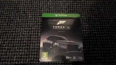 Forza Motorsport 5 Limited Edition Xbox One Unboxing YouTube