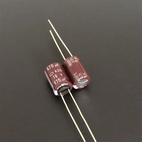 50pcs 470uF 16V Nippon Chemi Con NCC KZG Series 8x12mm Ultra Low ESR