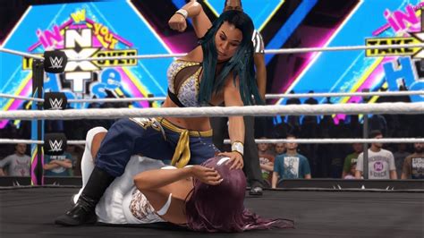 Wwe K Nxt In Your House Team Dangerous Vs Ember Moon And Mia Yim For