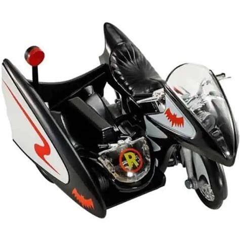 Hot Wheels Batman TV Series Batcycle Escala Universo Hot Wheels